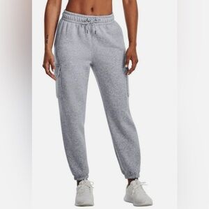 Under Armour Women’s Playback Essential Fleece Cargo Pants (XS)